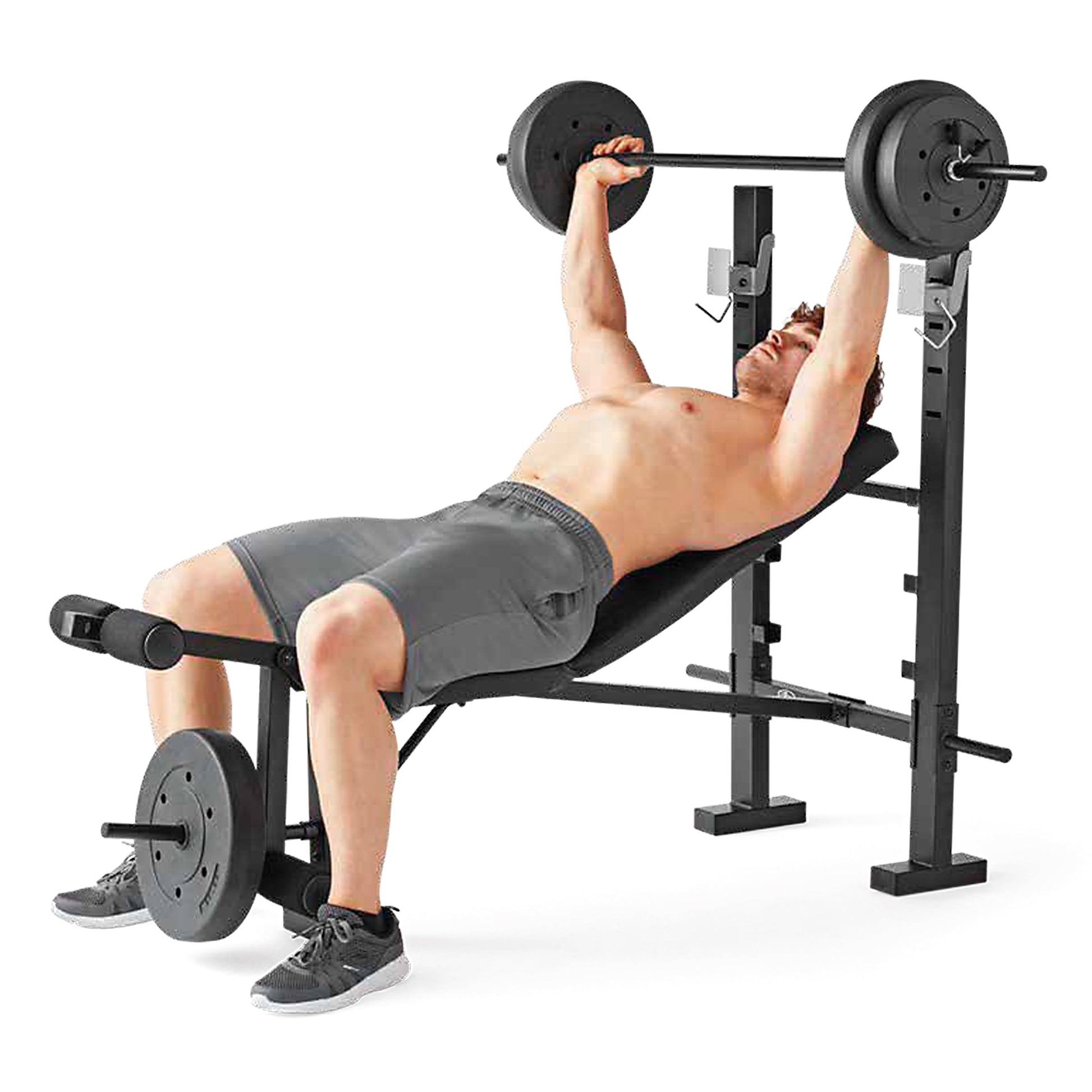 Ultimate Bench & Rack Combo with Leg Press