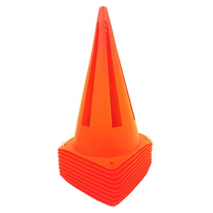 9" Orange Field Cones (10 Pack)